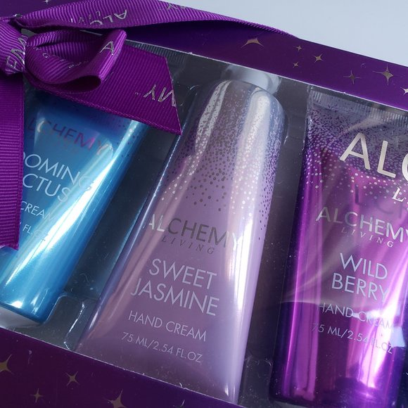 Alchemy Living Hand Cream Therapy Gift Set  6-Piece Set (6 x 2.54 fl oz) - Picture 3 of 6